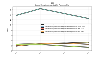 Lessee Operating Lease Liability Undiscounted Excess Amount