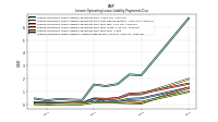 Lessee Operating Lease Liability Undiscounted Excess Amount