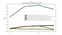 Lessee Operating Lease Liability Undiscounted Excess Amount