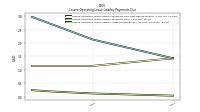 Lessee Operating Lease Liability Undiscounted Excess Amount