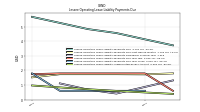 Lessee Operating Lease Liability Undiscounted Excess Amount