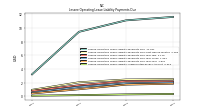 Lessee Operating Lease Liability Undiscounted Excess Amount